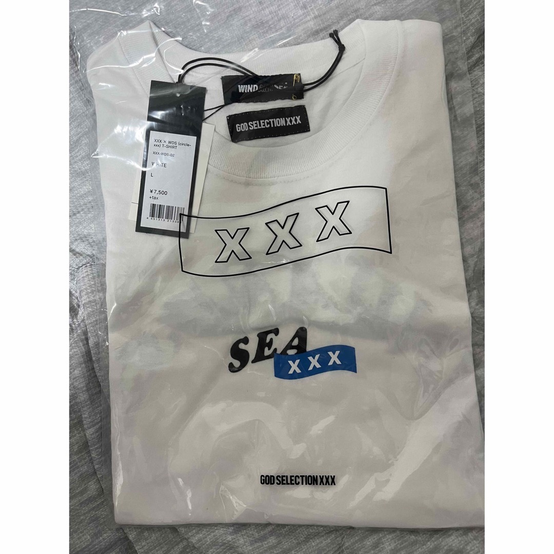 Supreme(シュプリーム)のWIND AND SEA × GOD SELECTION XXX 白L メンズのトップス(Tシャツ/カットソー(半袖/袖なし))の商品写真