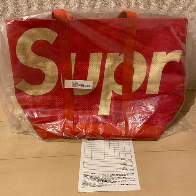 Supreme raffia Tote トートバッグ