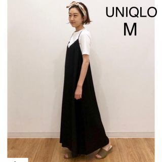 ユニクロ ワンピース ブラック 黒色系 の通販 2 000点以上 Uniqloのレディースを買うならラクマ