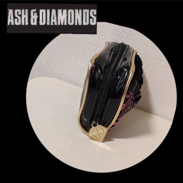 ASH&DIAMONDS(アッシュアンドダイアモンド)のアッシュ&ダイヤモンド　ポーチ レディースのファッション小物(ポーチ)の商品写真