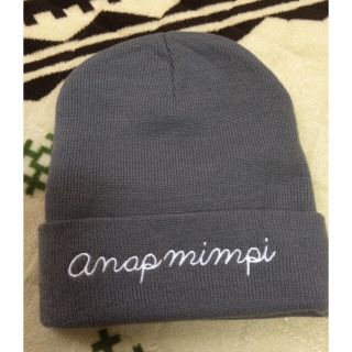 アナップミンピ(anap mimpi)のanapmimpiニット帽(ニット帽/ビーニー)