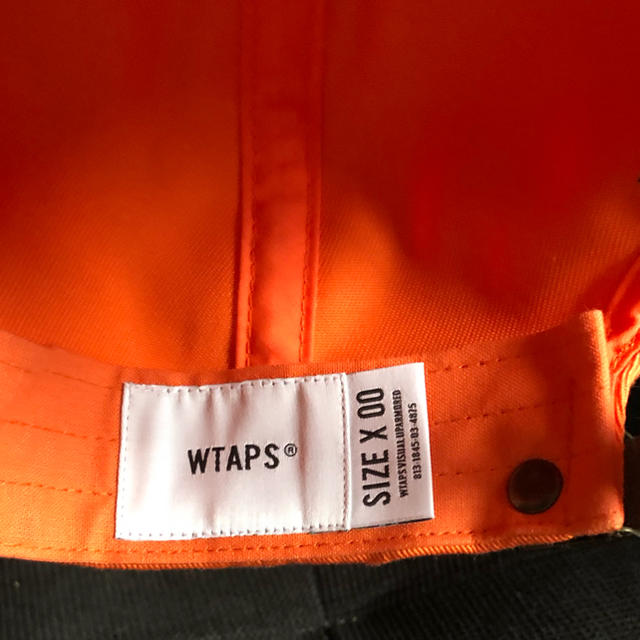 W)taps(ダブルタップス)のwtaps cap キャップ オレンジ メンズの帽子(キャップ)の商品写真