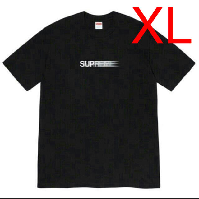 【XL】Supreme Motion Logo Tee Black