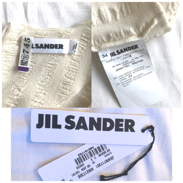 Jil Sander(ジルサンダー)のKATE様専用　jilsander 19ssワンピース　34 レディースのワンピース(ロングワンピース/マキシワンピース)の商品写真