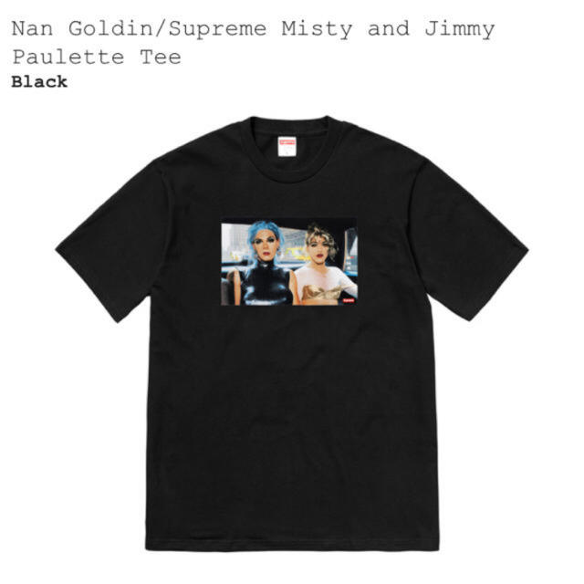 Supreme NAN GOLDIN 『 MISTY & JIMMY 』 Tee