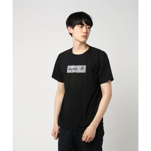 agnes b.(アニエスベー)のagnes b. homme ボックスロゴTシャツ SBM1 TS メンズのトップス(Tシャツ/カットソー(半袖/袖なし))の商品写真