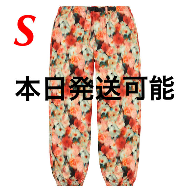 Supreme Liberty Floral Belted Pant Red