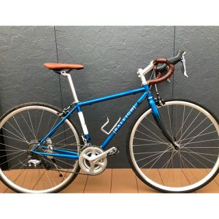 ラレー(Raleigh)のラレー RALEIGH CRF Carlton-F ブルー 420 クロモリ(自転車本体)