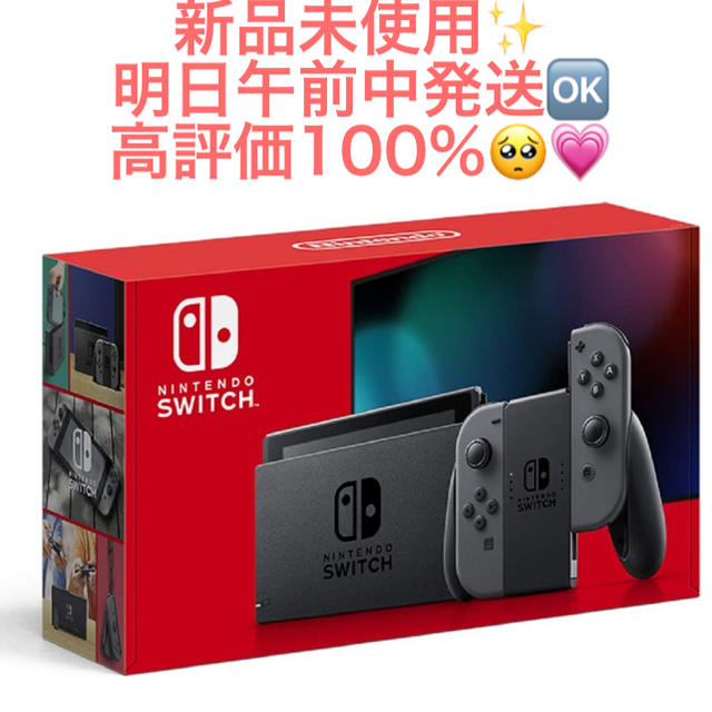 スイッチNintendo switch グレー