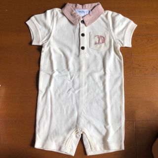 ベビーディオール(baby Dior)のBabyDior半袖ロンパース18M新品未使用(ロンパース)