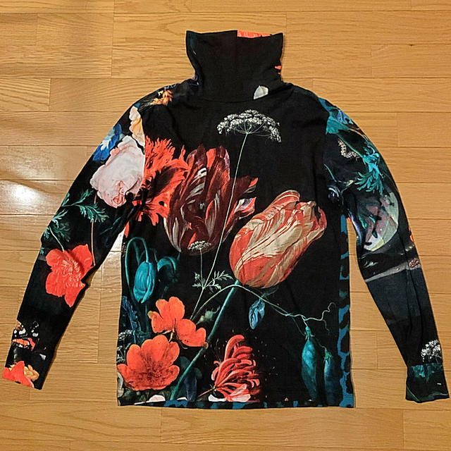 ポールスミス　Paul Smith タートルネック　メンズ　花柄　ヒョウ柄