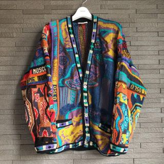 クージー(COOGI)の【好配色】クージー カーディガン マルチカラー カラフル 3dニット 立体編み(カーディガン)