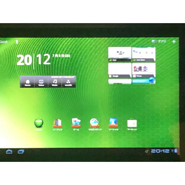 Acer(エイサー)のICONIA TAB A500 Androidタブレット スマホ/家電/カメラのPC/タブレット(タブレット)の商品写真