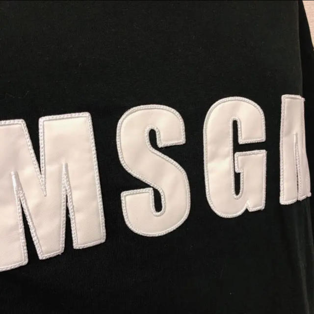 MSGM(エムエスジイエム)の正規品 MSGM エムエス ロゴ Tシャツ ワッペン 刺繍 レア メンズのトップス(Tシャツ/カットソー(半袖/袖なし))の商品写真