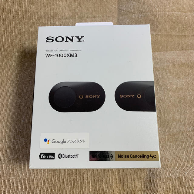 SONY(ソニー)のsony wf-1000xm3 スマホ/家電/カメラのオーディオ機器(ヘッドフォン/イヤフォン)の商品写真