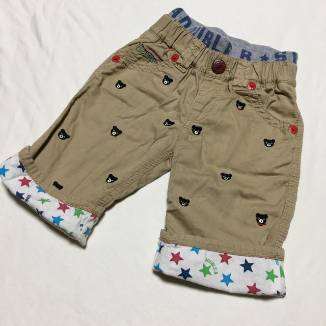 mikihouse(ミキハウス)のミキハウス　ダブルビー　プチベア　パンツ キッズ/ベビー/マタニティのキッズ服男の子用(90cm~)(パンツ/スパッツ)の商品写真