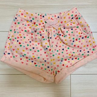 ベビーギャップ(babyGAP)の【新品】babygap ハート柄 ショートパンツ 80(パンツ)