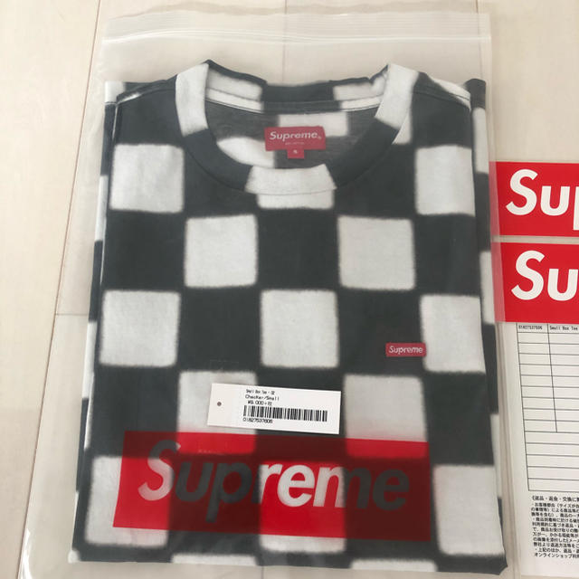 【新品・未使用】シュプリームSmall BoxTee Checkerboardトップス