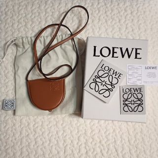 ロエベ(LOEWE)のLOEWE　ヒール　レザー　ポーチ(ポーチ)