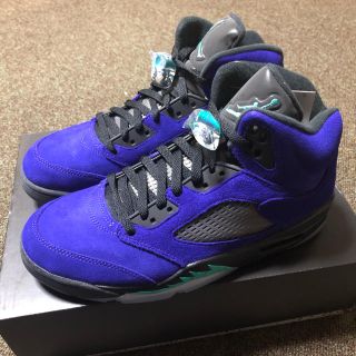 ナイキ(NIKE)のAIR JORDAN 5 RETRO purple grape 27.5㎝(スニーカー)