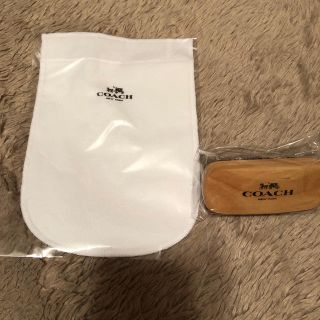 コーチ(COACH)のCOACHコーチ靴磨きブラシセット未開封(ローファー/革靴)