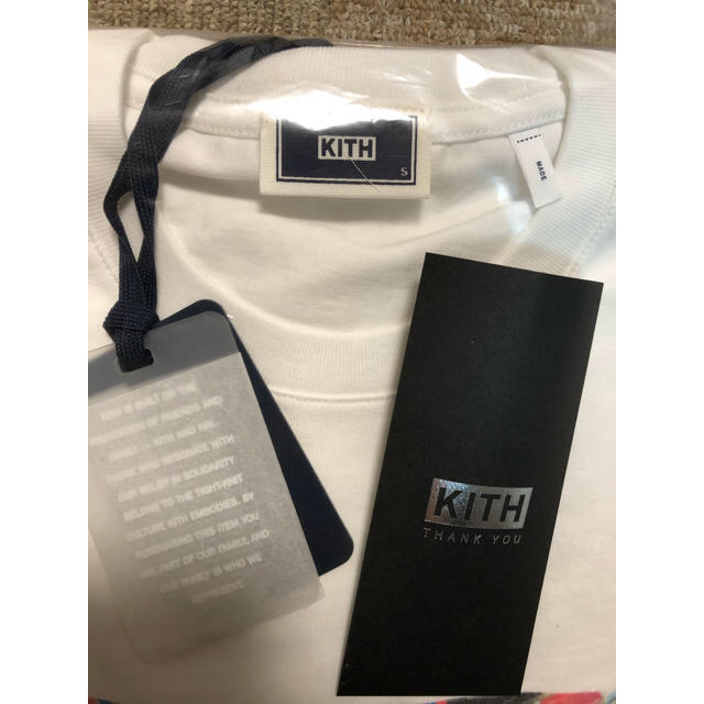 KITH tokyo 限定Tシャツ　Sサイズ　スクランブル　白
