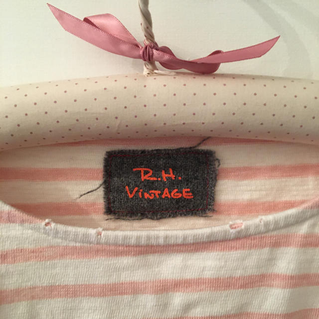 Ron Herman(ロンハーマン)の最終価格💓R.H. vintage border tops. レディースのトップス(カットソー(長袖/七分))の商品写真