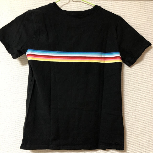 FOREVER 21(フォーエバートゥエンティーワン)のレインボーフロントラインTシャツ レディースのトップス(Tシャツ(半袖/袖なし))の商品写真