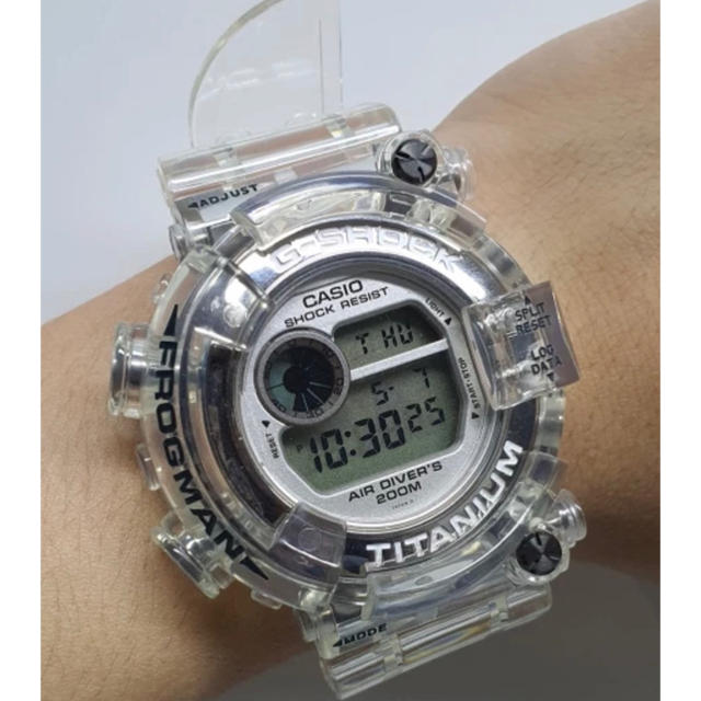 G-SHOCK DW8200 カスタムベルト ベゼル スケルトン - 腕時計(デジタル)