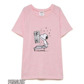 ジェラートピケ(gelato pique)のgelato pique ジェラート ピケ PEANUTS ワンポイントTシャツ(Tシャツ(半袖/袖なし))