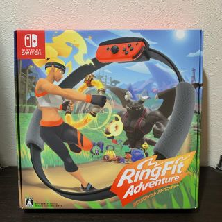 ニンテンドースイッチ(Nintendo Switch)の新品 リングフィットアドベンチャー　ニンテンドースイッチ Switch(家庭用ゲームソフト)