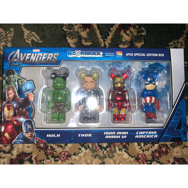 BE@RBRICK Avengers アベンジャーズ ベアブリックアメコミ