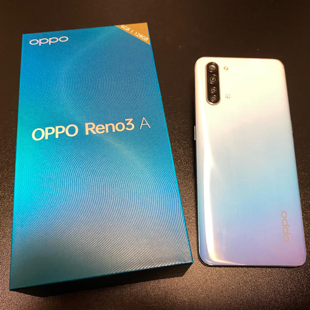 OPPO RENO3 A 新品未使用未開封 SIMフリー ホワイト - スマートフォン本体