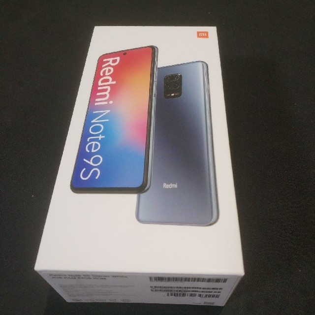 Xiaomi Redmi Note 9s 日本正規版 品 ホワイト