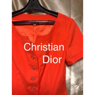 クリスチャンディオール(Christian Dior)のChristian Dior ブラウス レディース(シャツ/ブラウス(半袖/袖なし))