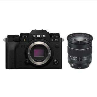 フジフイルム(富士フイルム)の富士フイルム　FUJIFILM X-T4 レンズキット　ブラック新品未開封(ミラーレス一眼)