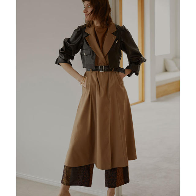 【大人気即完売！】RIDERS DOCKING COAT Ameri（アメリ）の「RIDERS DOCKING COAT（トレンチコート