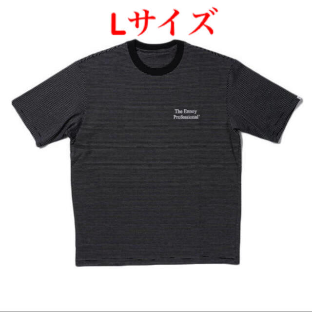 Ennoy エンノイBorder T-Shirt GRAY BLACK tシャツ