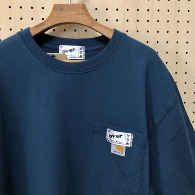 POP ART Carhartt pocket Tee blue M