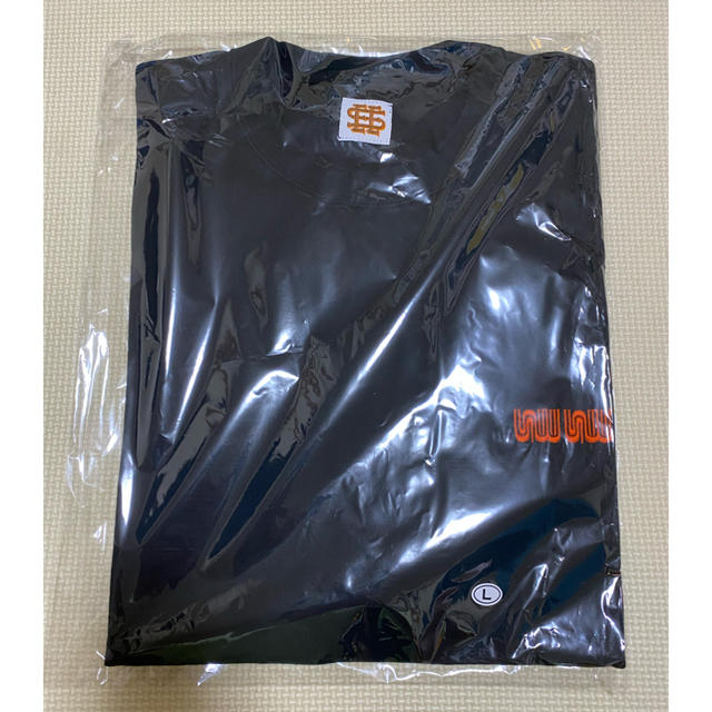 SEE SEE MUNI LOGO TEE BLACK/ORANGE L