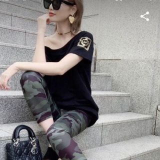 レディー(Rady)のRady オフショルTシャツワンピース(Tシャツ(半袖/袖なし))