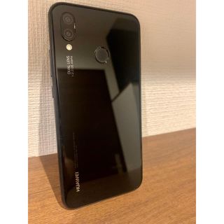 アンドロイド(ANDROID)のHUAWEI P20 lite ミッドナイトブラック SIMフリー (スマートフォン本体)