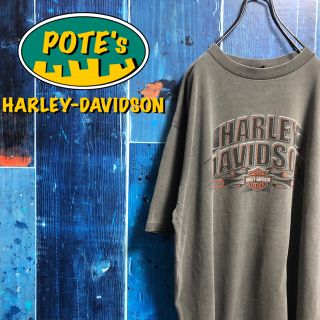 ハーレーダビッドソン(Harley Davidson)のののか様専用【ハーレーダビッドソン】ファイヤーロゴイーグルプリントTシャツ(Tシャツ/カットソー(半袖/袖なし))