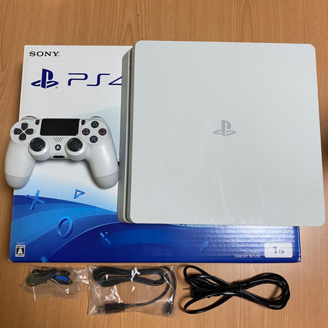 PlayStation®4 グレイシャー・ホワイト 1TB CUH-2100B…