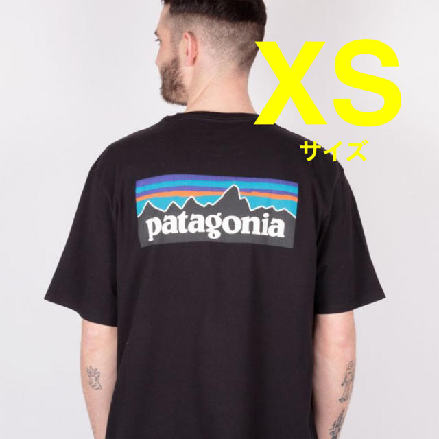 XSサイズ【新品】patagonia メンズ・P-6ロゴ・オーガニック・Tシャツ