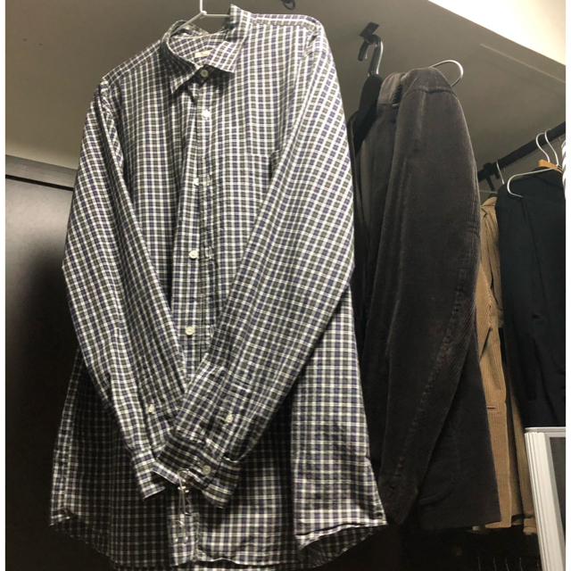 comoli 19ss コモリシャツ TARTAN CHECK