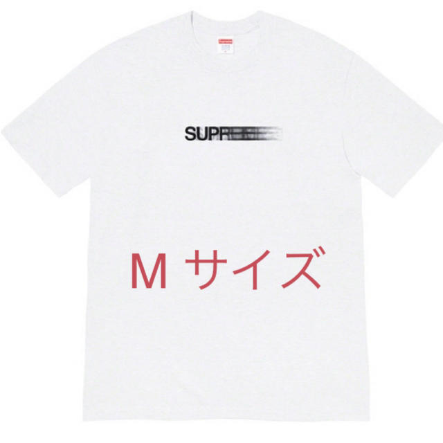 Supreme Motion Logo Tee M Ash grey 新品