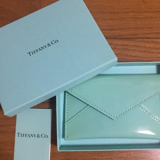 ティファニー(Tiffany & Co.)のティファニー カードケース 名刺入れ 未使用(名刺入れ/定期入れ)