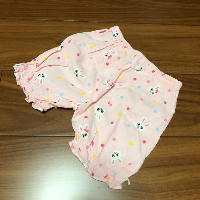 mikihouse(ミキハウス)のミキハウス ステテコ ショートパンツ 90〜100 S キッズ/ベビー/マタニティのキッズ服女の子用(90cm~)(パンツ/スパッツ)の商品写真