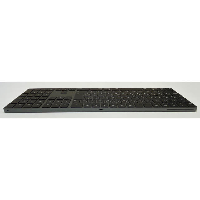 Apple(アップル)のApple Magic Keyboard グレイ JIS MRMH2J/A 黒 スマホ/家電/カメラのPC/タブレット(PC周辺機器)の商品写真